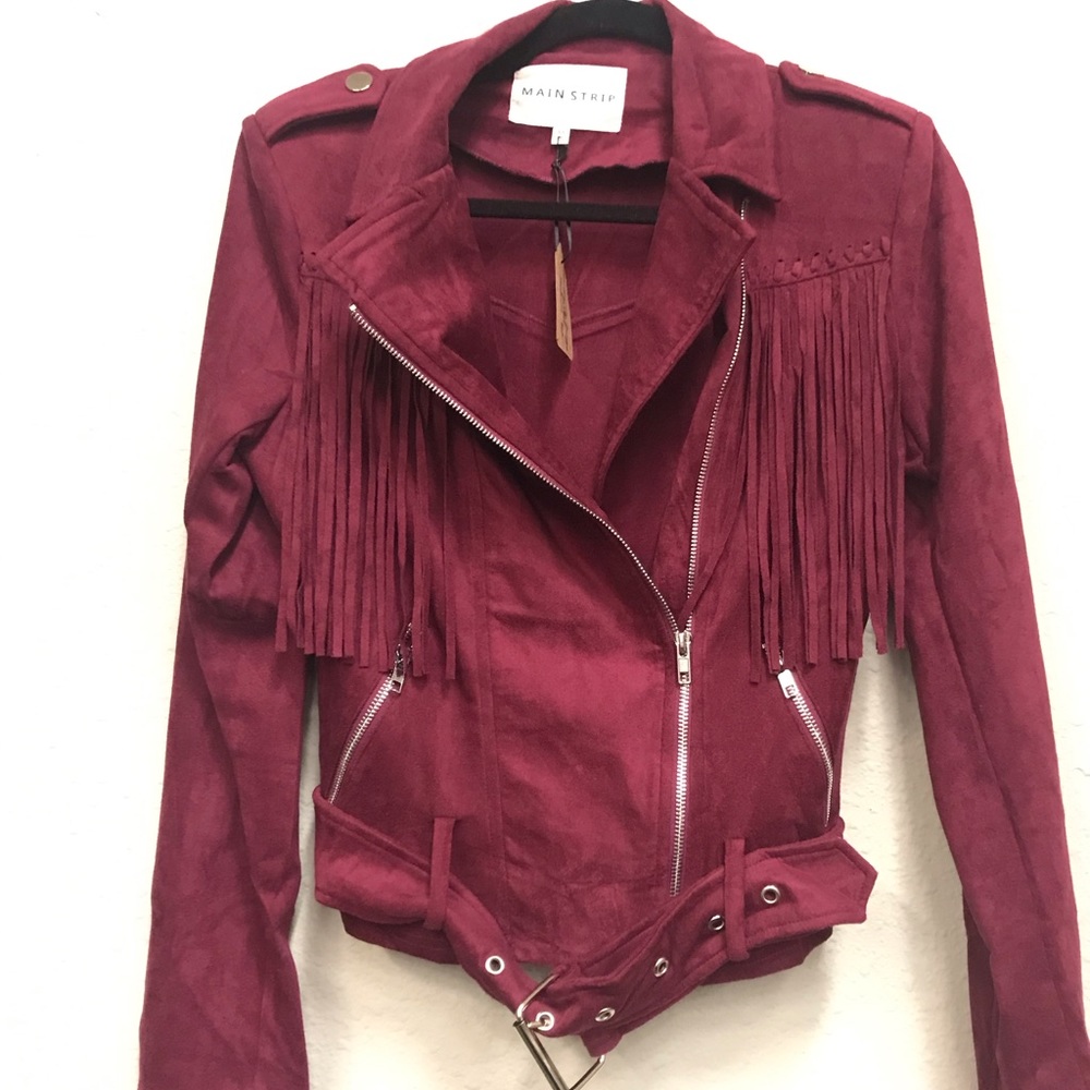 Mainstrip Fringe Jacket